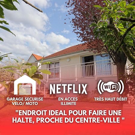 Proche Centre, Gare, Parc, Parking By Maison Bonhage Chaumont  Buitenkant foto